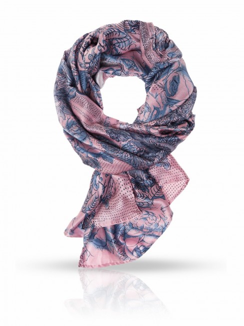 Платок Женский SS-FLORAL.MYSTIC/PEACH